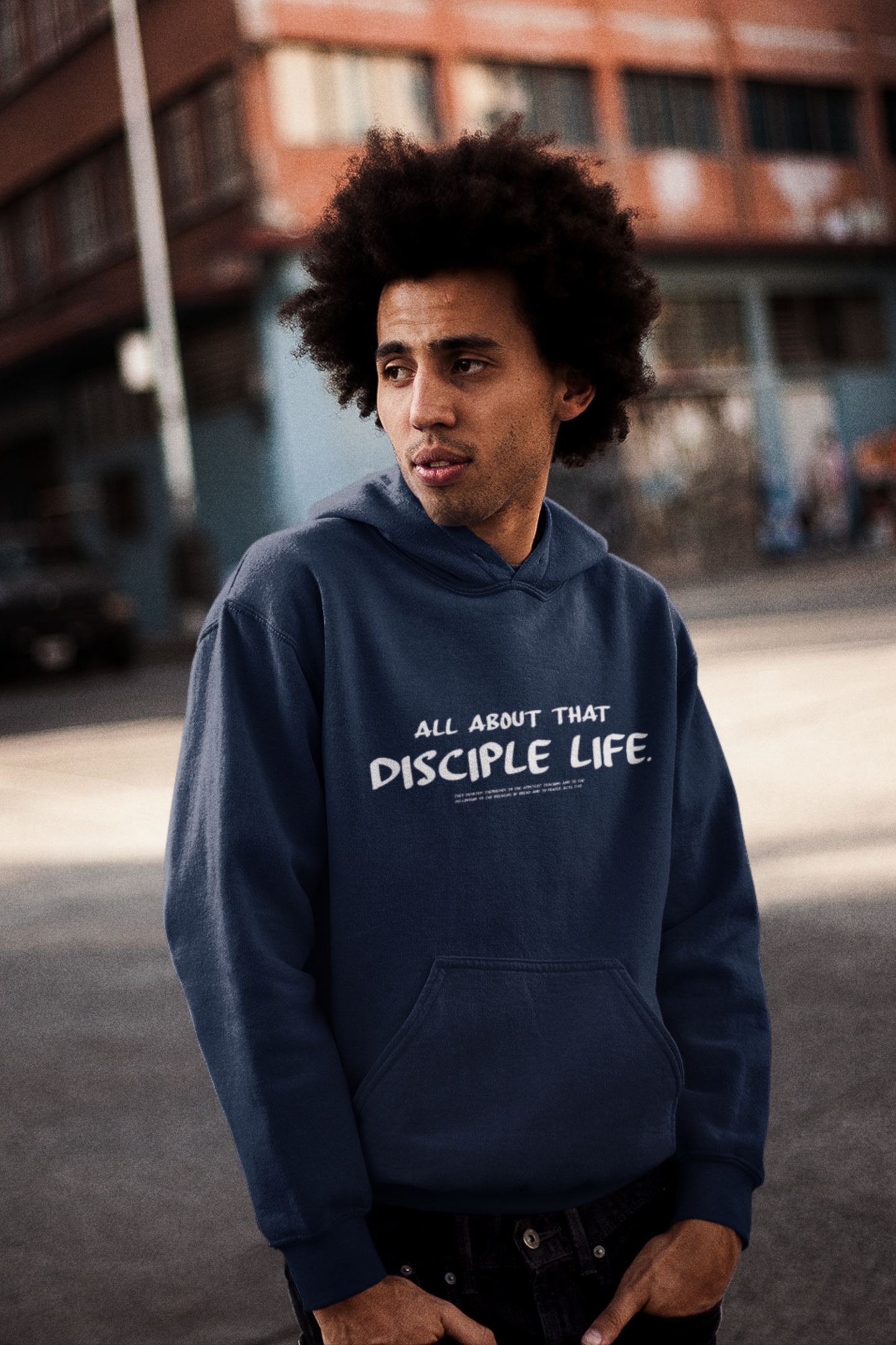 All about that Disciple Life. Hoodie.