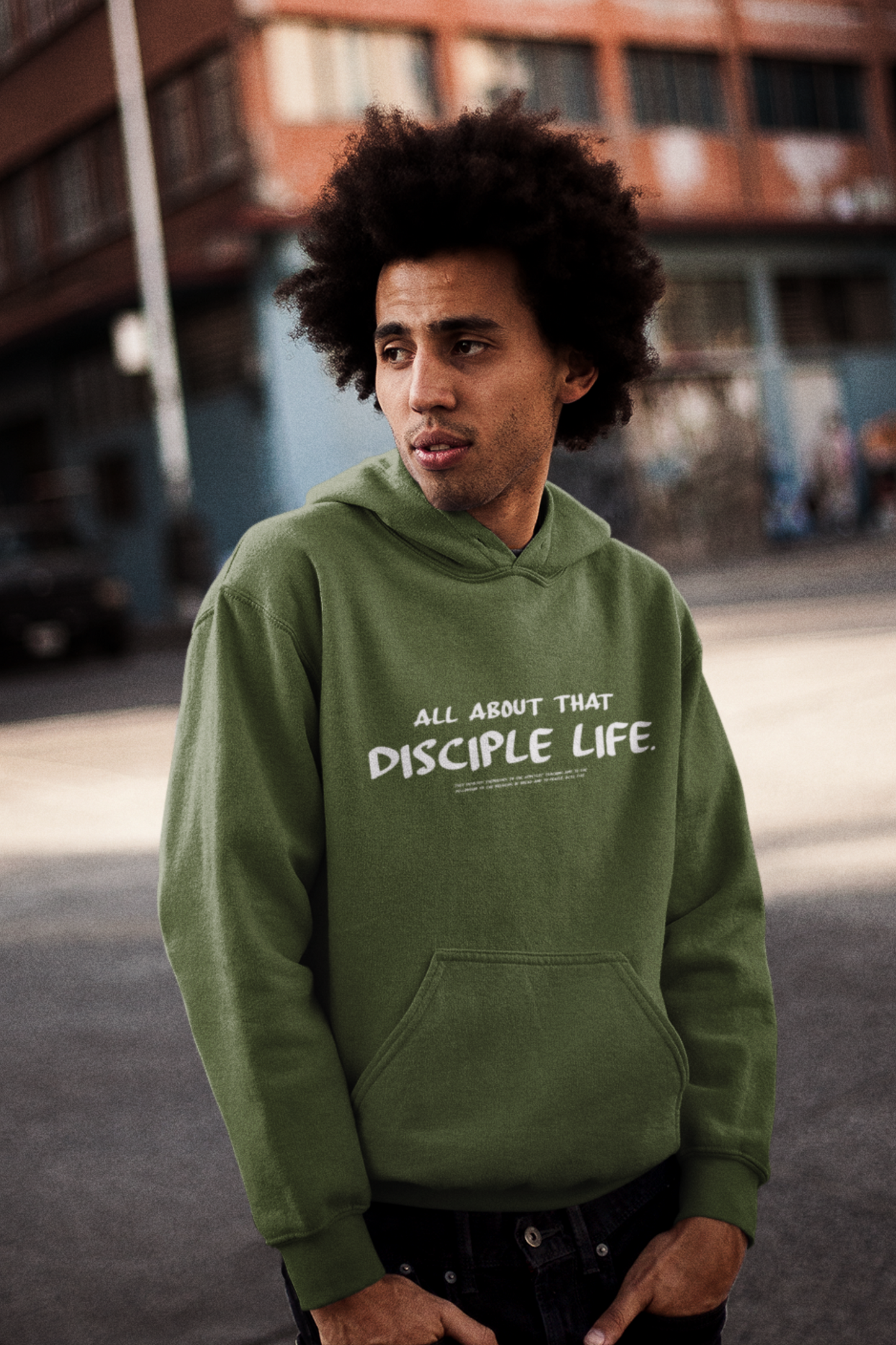 All about that Disciple Life. Hoodie.