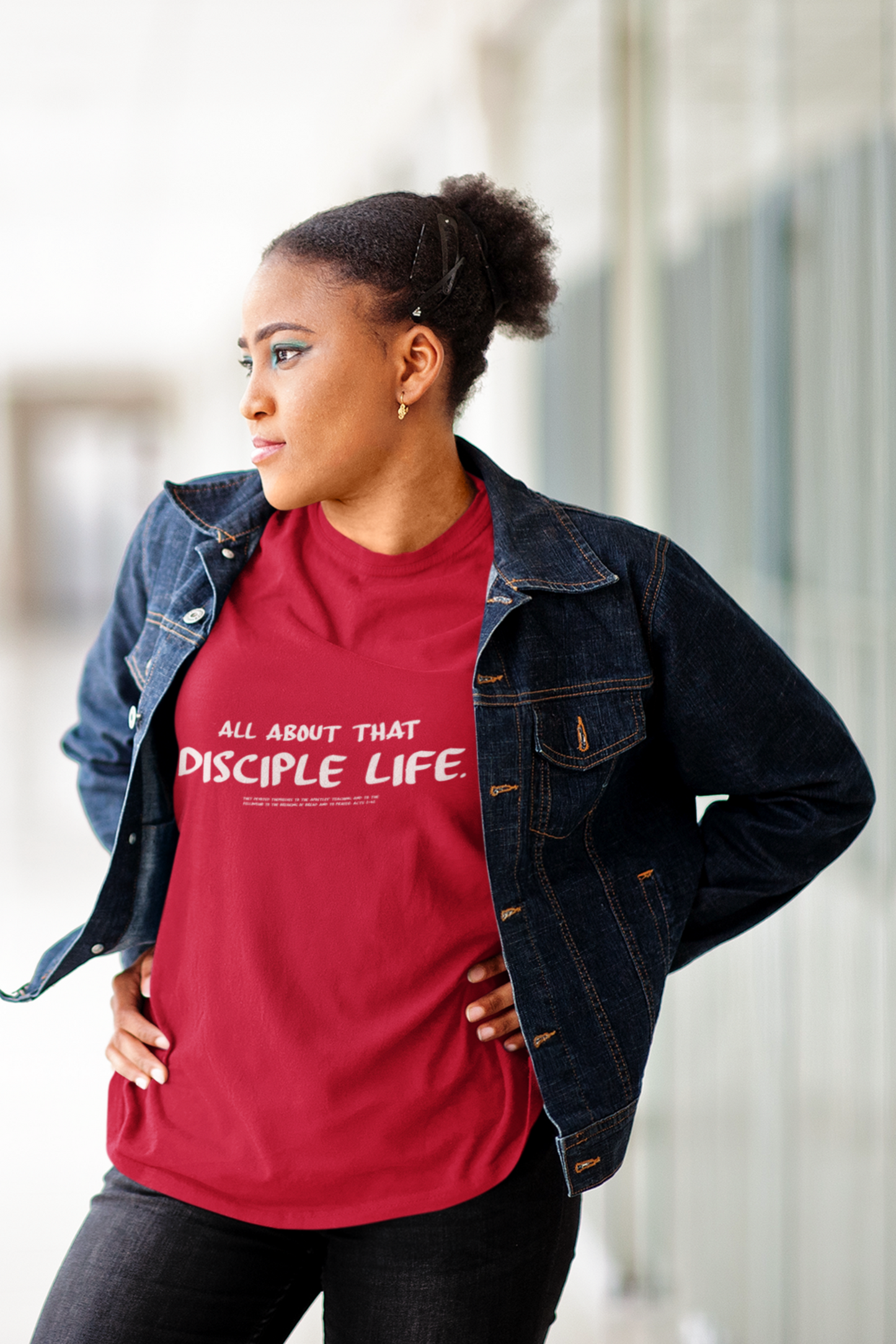 All about that Disciple Life. Tee.