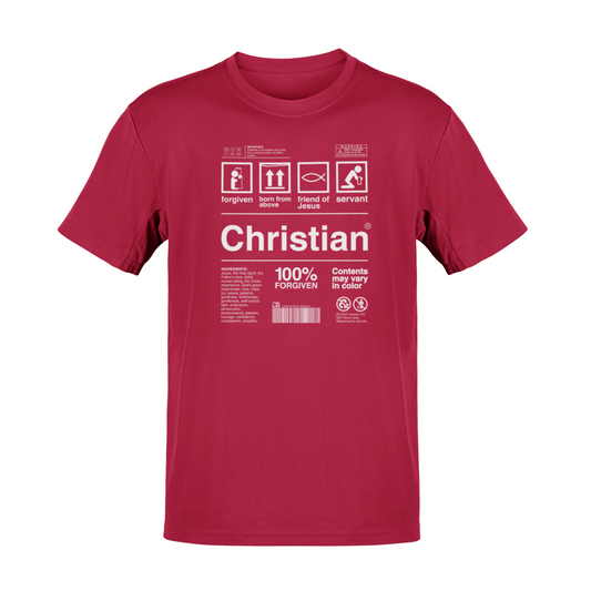 Christian (R). T Shirt.