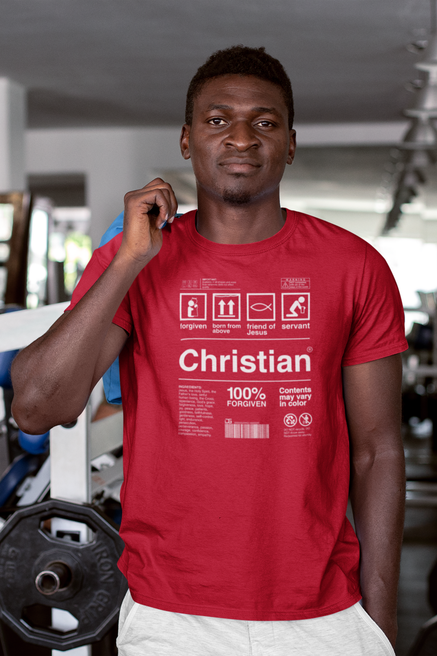 Christian (R). T Shirt.