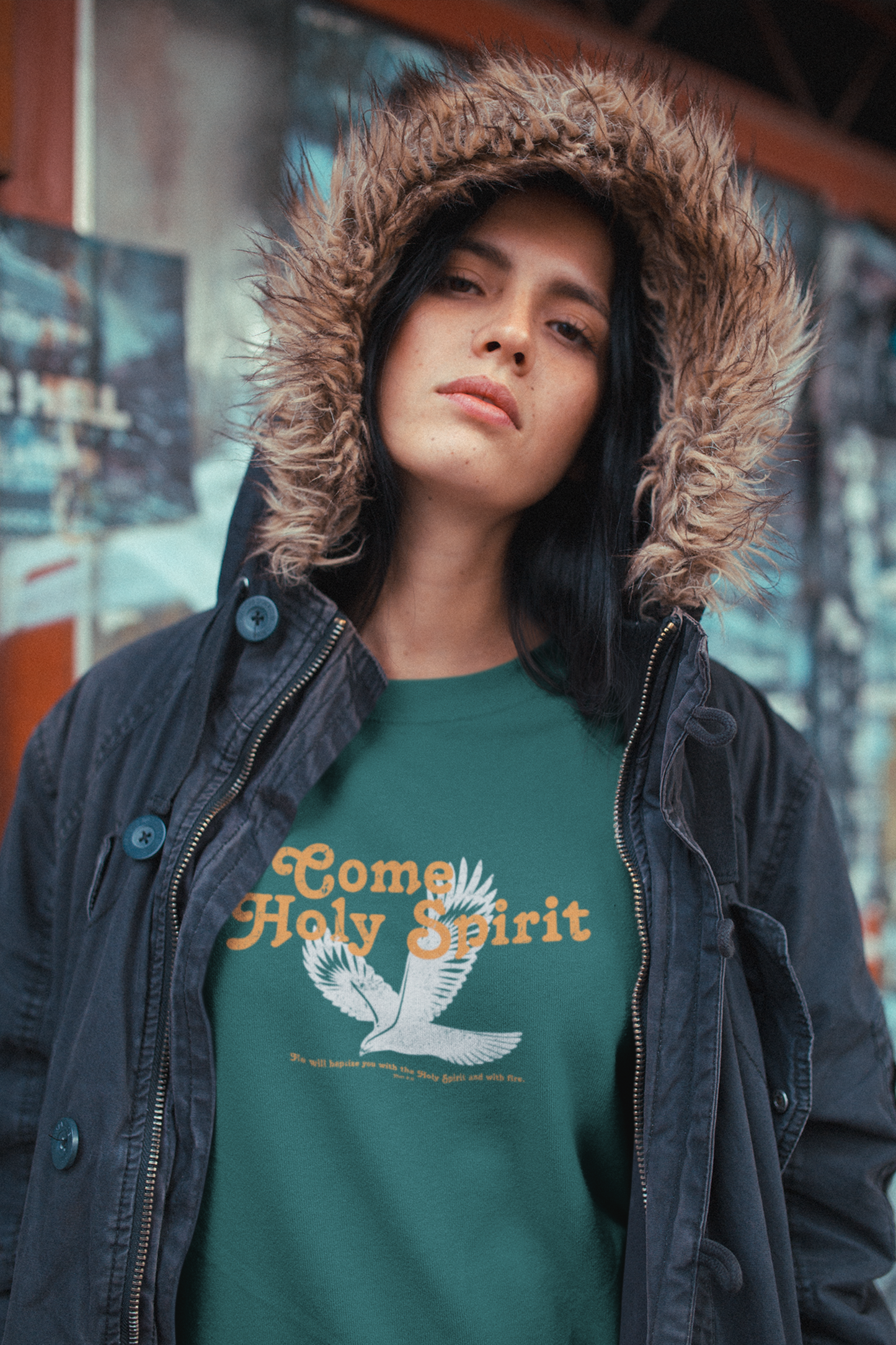 Come Holy Spirit. Sweatshirt.