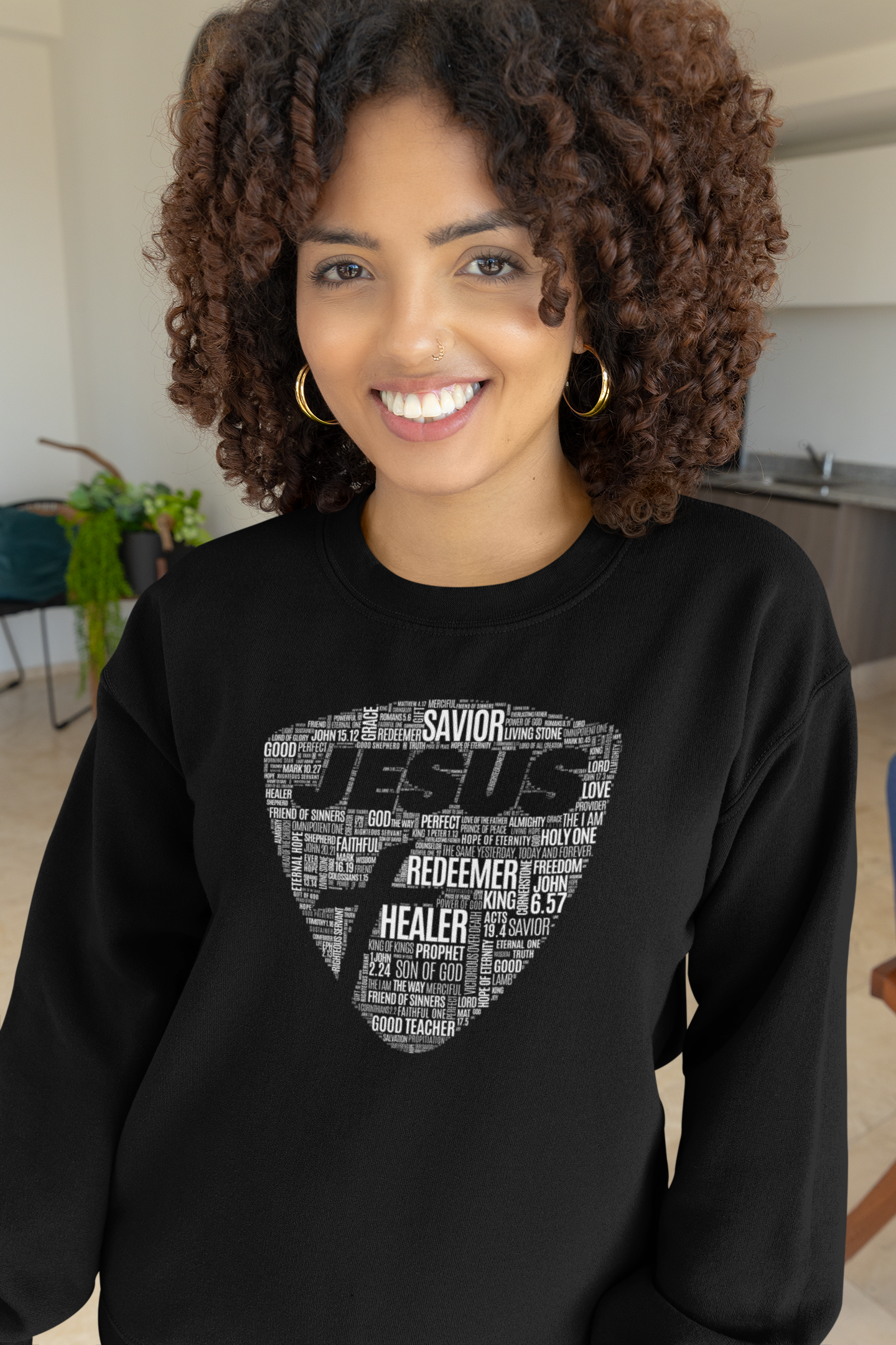 JESUS IS. Sweatshirt.