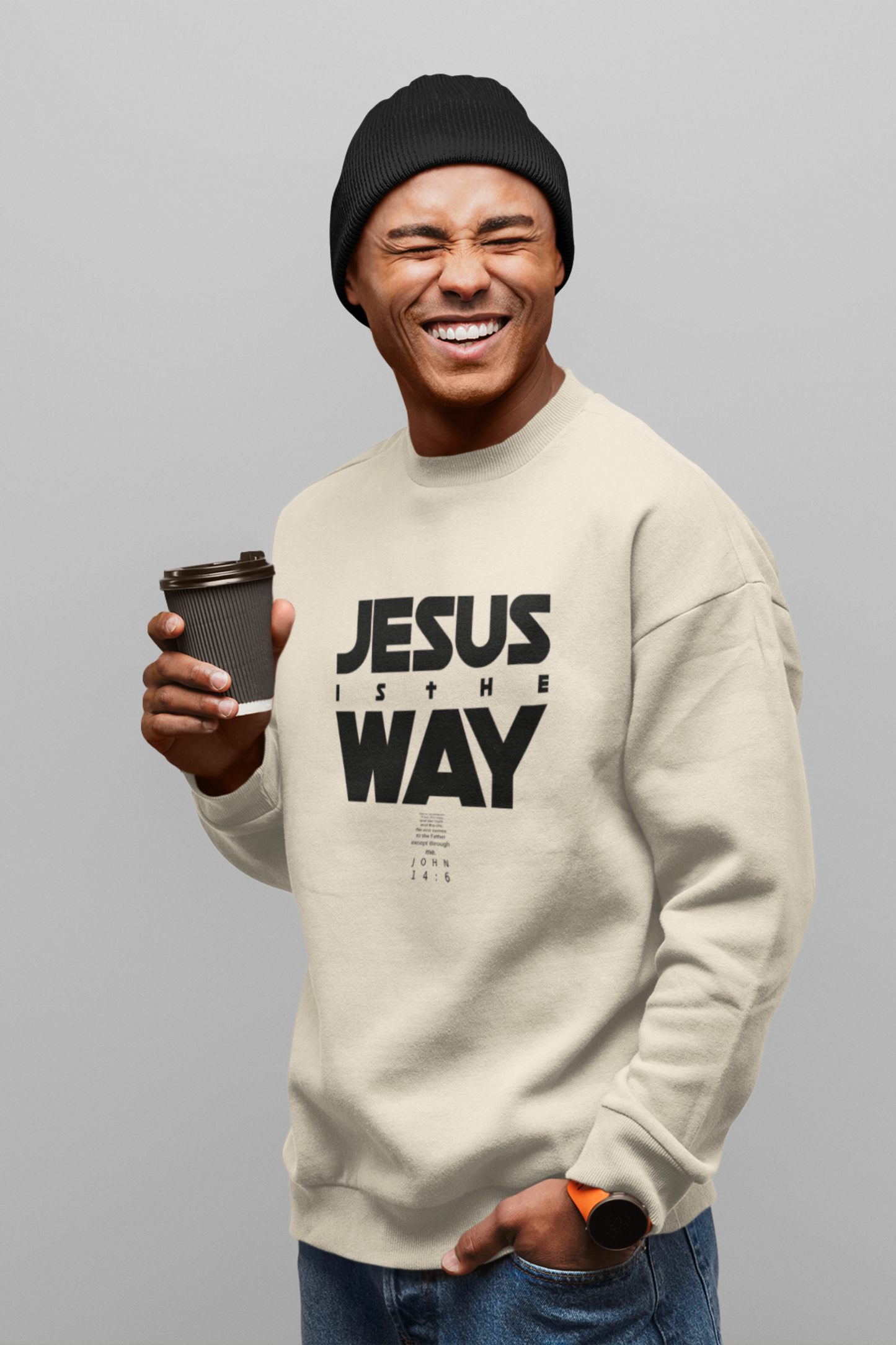 Jesus is the WAY. Sweatshirt.