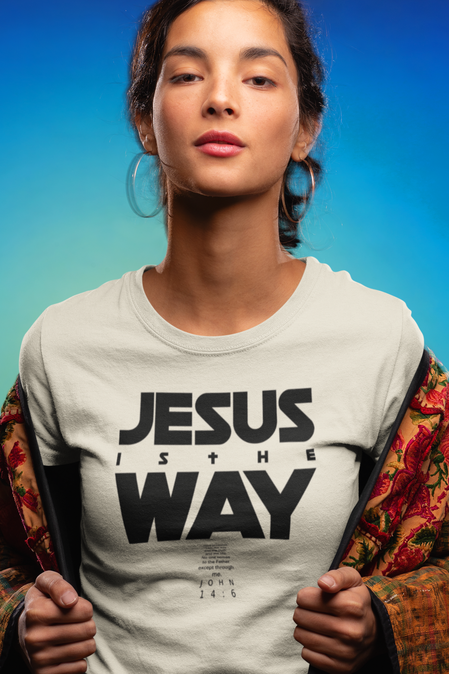 Jesus is the WAY. Ladies Tee.